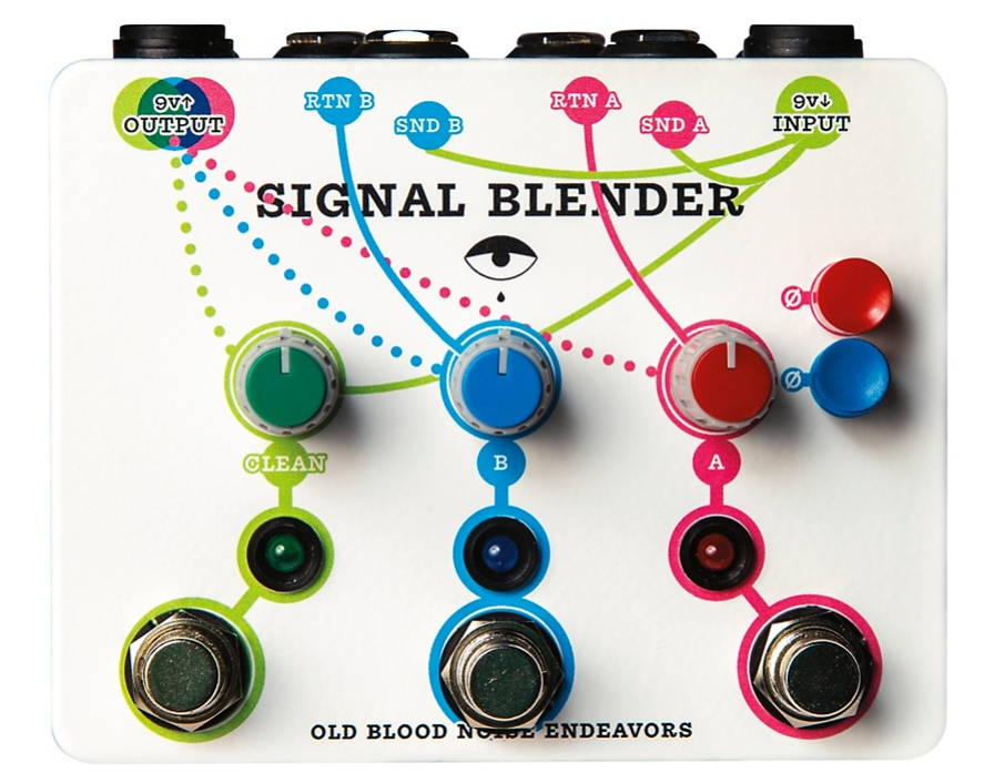 Old Blood Noise Endeavors Signal Blender Switching Effects Pedal