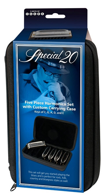Hohner Case of Special 20s Harmonica 5-Pack