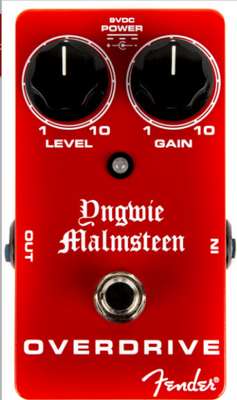 Fender Yngwie J. Malmsteen Overdrive Pedal