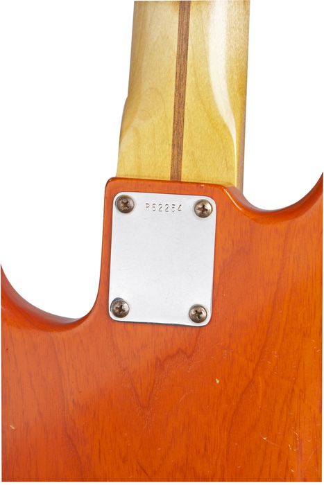 Fender Custom Shop '57 Precision Bass Relic Electric Bass Guitar Master Built by Dale Wilson Transparent Gretsch Orange