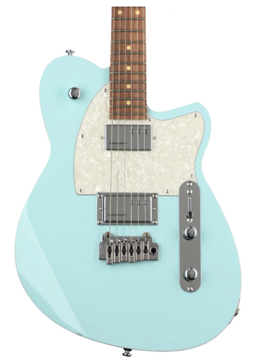 Reverend Crosscut W Solidbody Electric Guitar with Maple Fingerboard