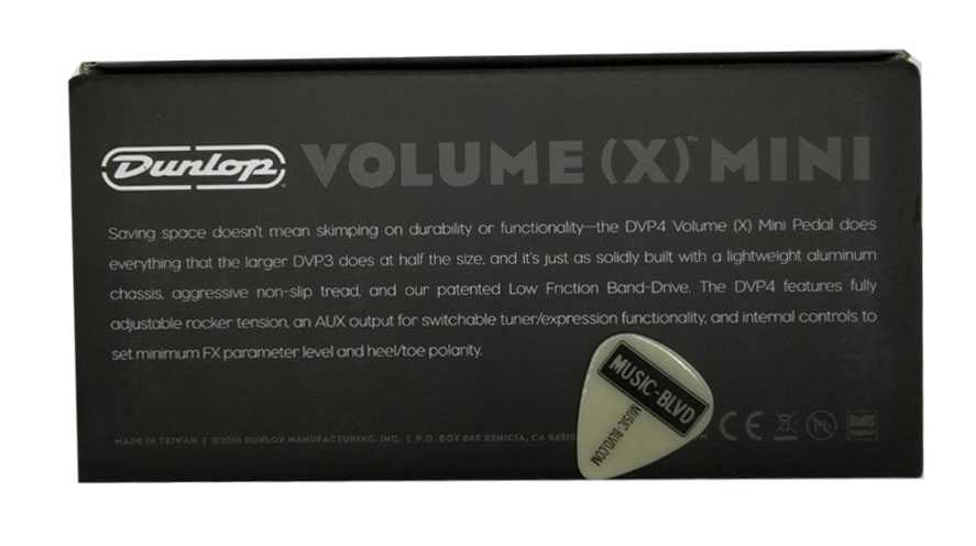Dunlop DVP4 Volume (X) Mini Pedal