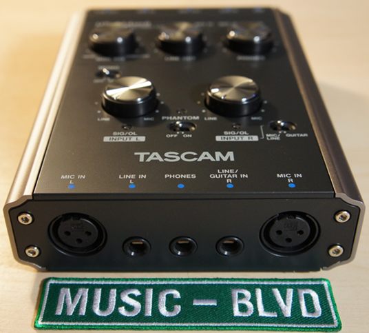TASCAM US-144MKII USB 2.0 4-channel Audio/MIDI Interface