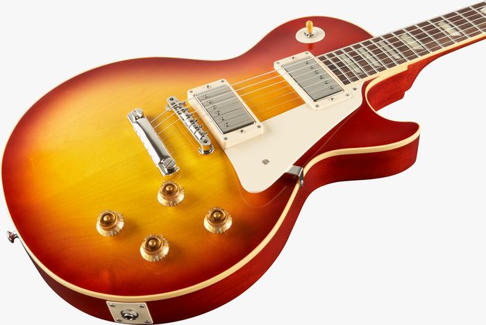 Gibson Custom 1958 Les Paul Standard Electric Guitar Washed Cherry