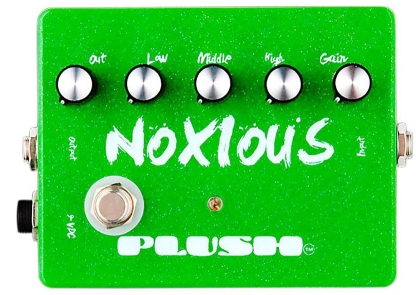 Plush FX Noxious Overdrive Guitar Effects Pedal
