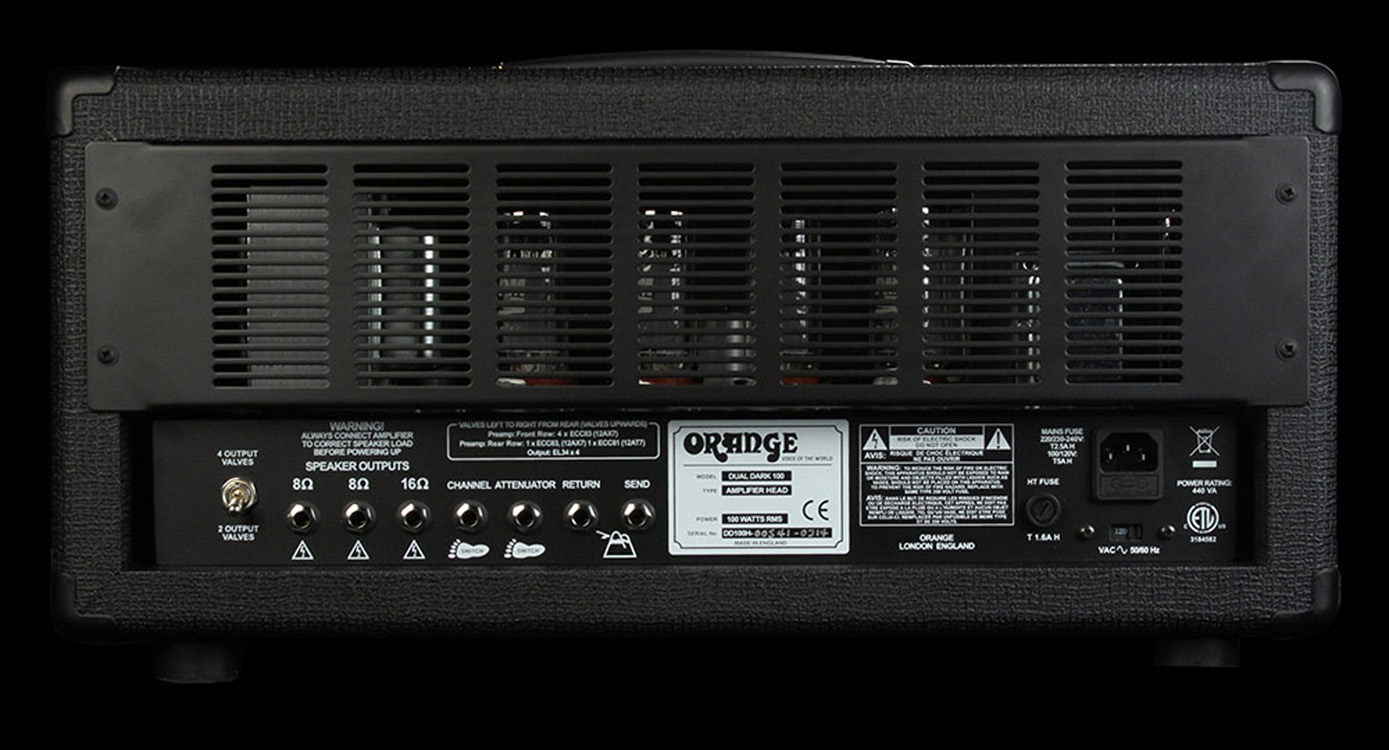 Orange Dual Dark 100 Guitar Amplifier Head