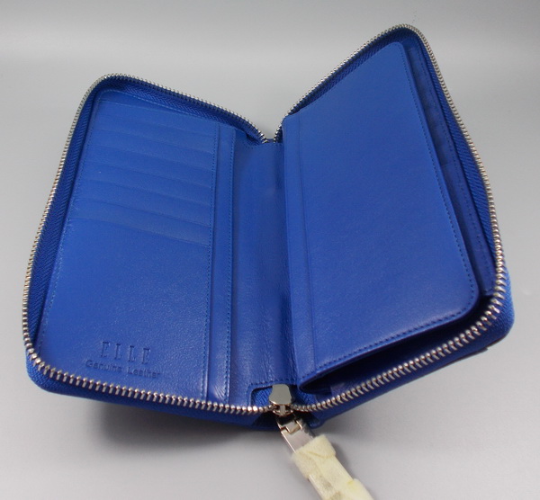 กระเป่าสตงค์ ELLE น้ำเงิน ใหม่ แท้