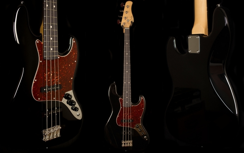 Suhr Classic J Pro 4 String Jazz Bass Guitar w/ Alder Body - Black