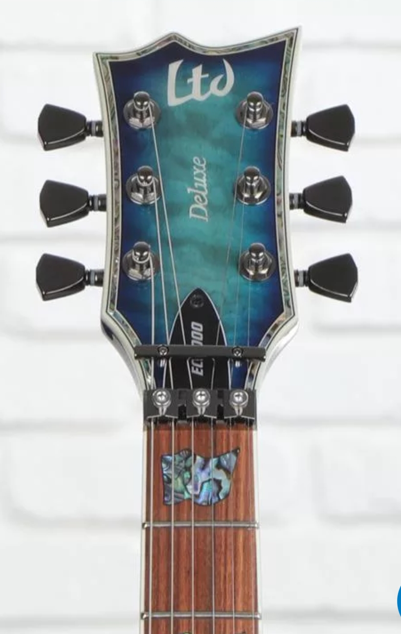 ESP LTD EC-1000FR QM - Violet Shadow - Sweetwater Exclusive