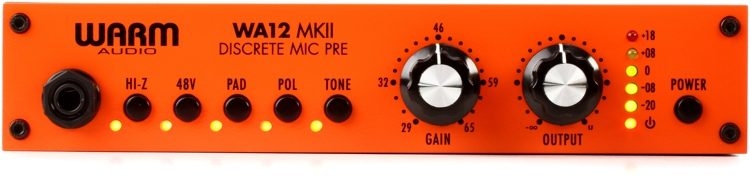 Warm Audio WA12 MKII Microphone / Instrument Preamp