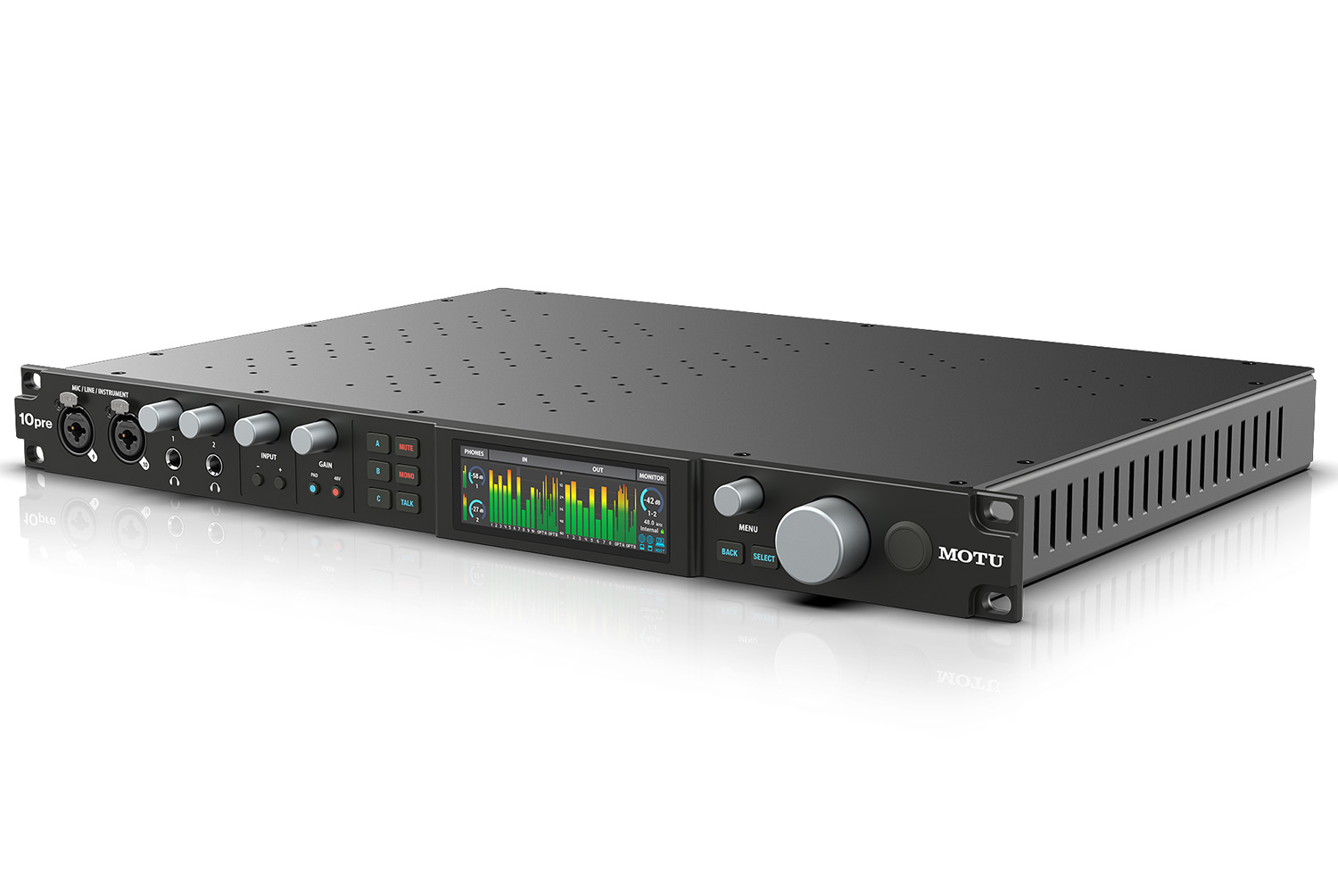 MOTU 10pre Thunderbolt 4/USB4 Audio Interface