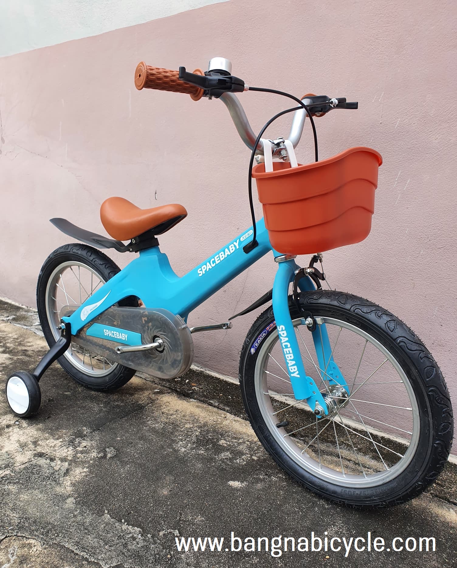 รถเด็ก SPACEBABY ตัวถังอลูมิเนียม 16 นิ้ว