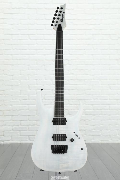 Ibanez RGA Iron Label RGAIX6FM - White Frost Flat
