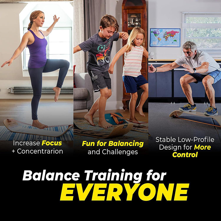 Geele Slackline Balance Board - กระดานทรงตัวแบบเชือกจีลี