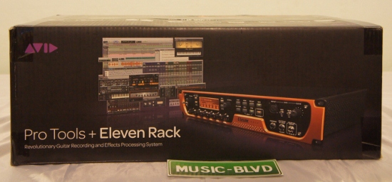 Avid Eleven Rack Guitar Multi Effects Processor and Pro Tools
