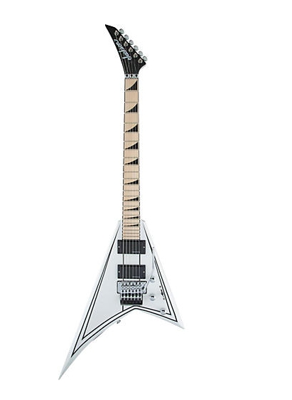 Jackson X Series Rhoads RRX24M Electric Guitar Snow White with Black Pinstripes