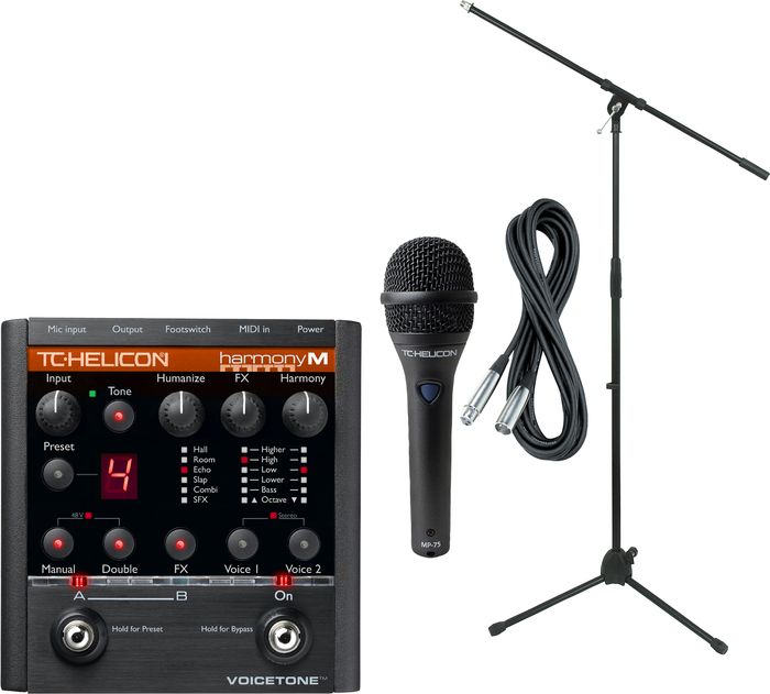 TC Helicon VoiceTone Harmony M with MP-75 Mic