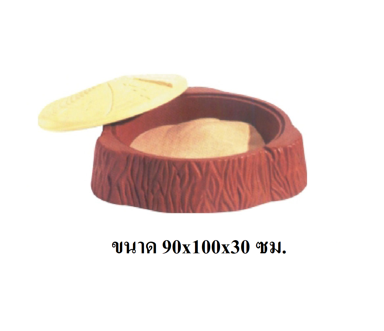 บ่อทราย ท่อนไม้ , กระบะทราย ,เครื่องเล่นสุนัข, ของเล่นหมา ,ฝึกสุนัข,dog playground ,สินค้าพร้อมส่ง ขนาด : 90x120x30 ซม.
