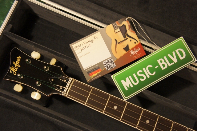 Hofner H500/1 Vintage 1964 Violin Electric Bass Guitar Sunburst