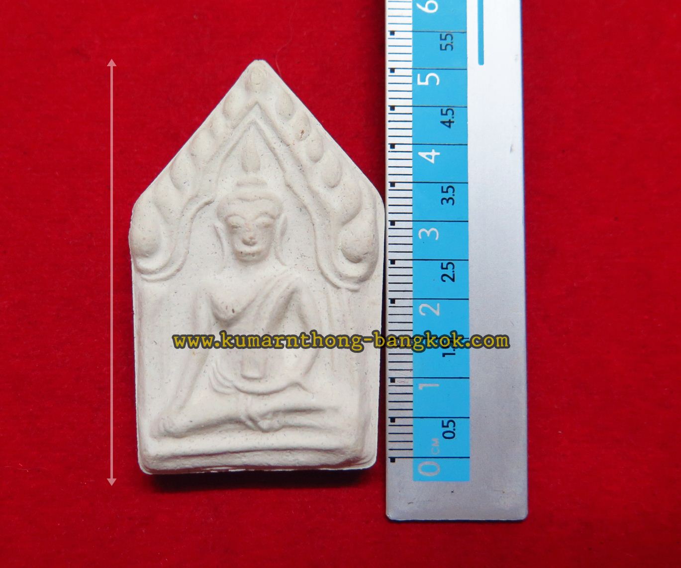 ขุนแผน หลวงปู่ทัต วัดคฤหบดี เขตบางพลัด จ.กรุงเทพ รุ่นแรก เนื้อผงพุทธคุณ ขนาดห้อยคอ ปี 2551