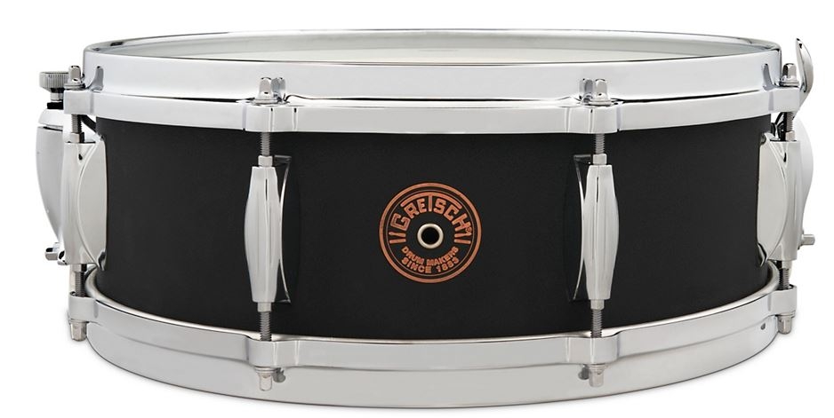 Gretsch Drums USA Custom Black Copper Snare Drum 14 x 6.5 in. / 14 x 5 in.