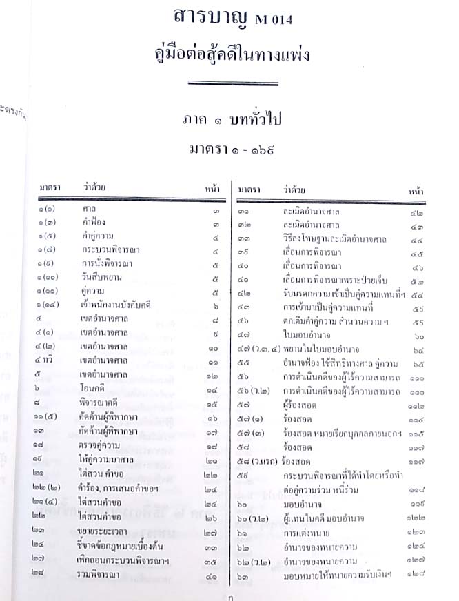 คู่มือต่อสู้คดีในทางแพ่ง ฉบับกระบวนการพิจารณา