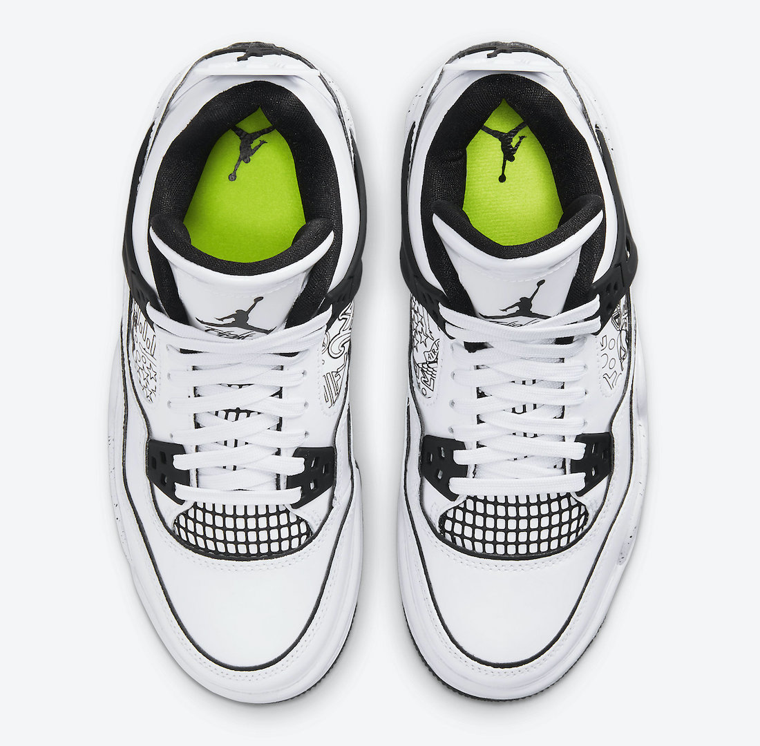 Nike Air Jordan 4 GS DIY