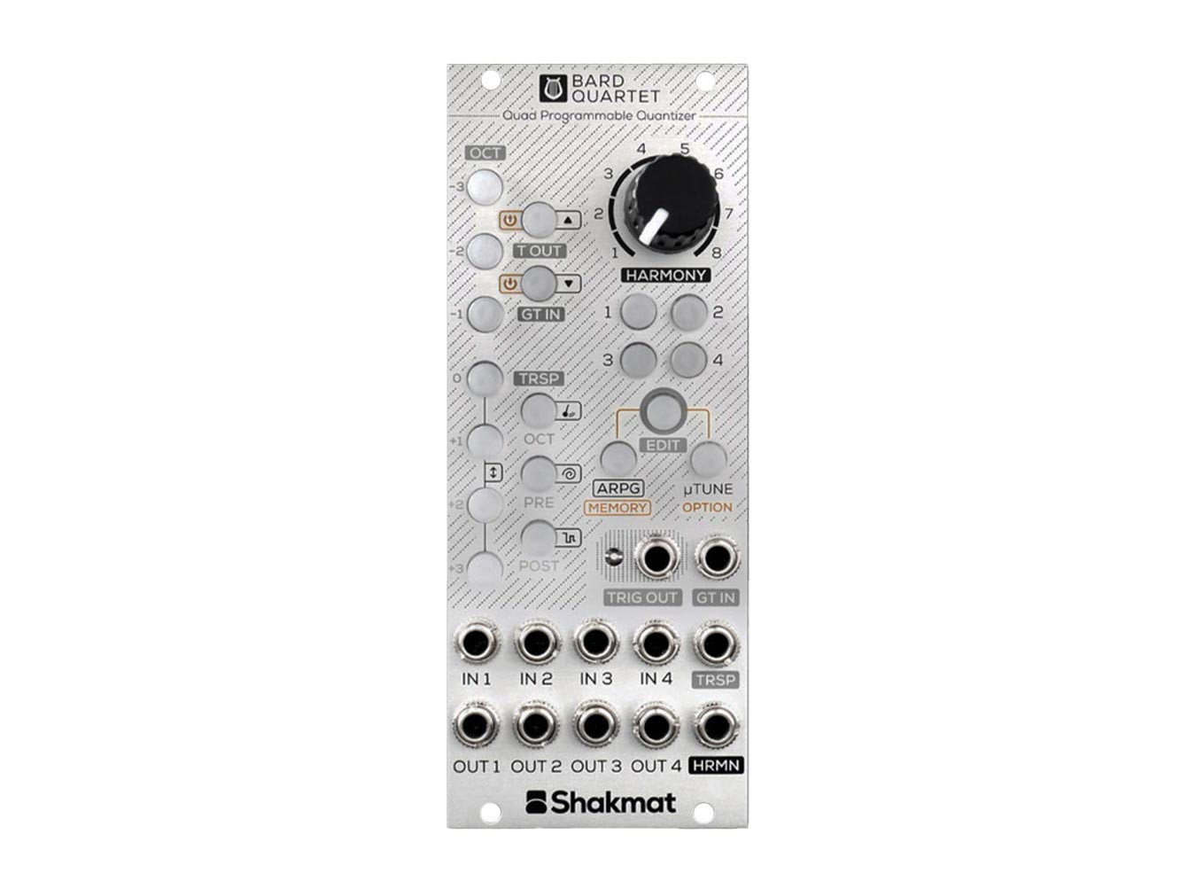 Shakmat Modular Bard Quartet Four-Channel Quantizer