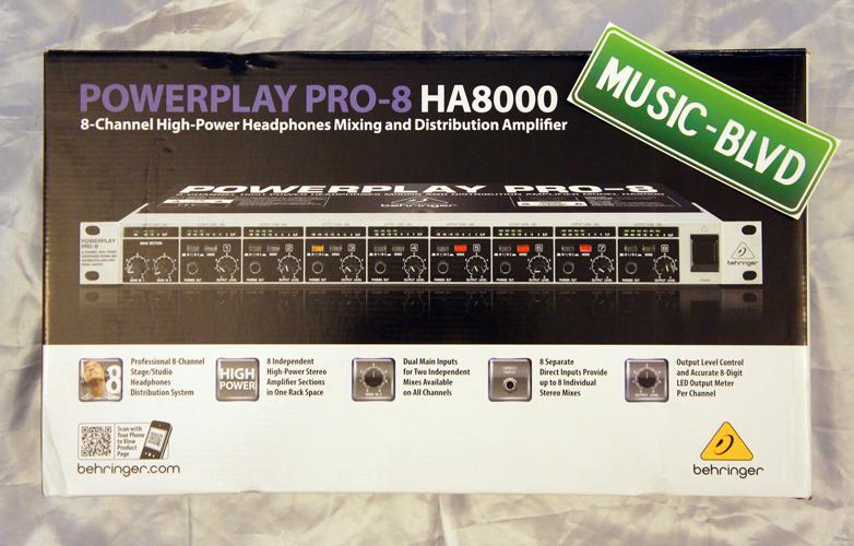 Behringer Powerplay PRO-8 HA-8000 Headphone Amp