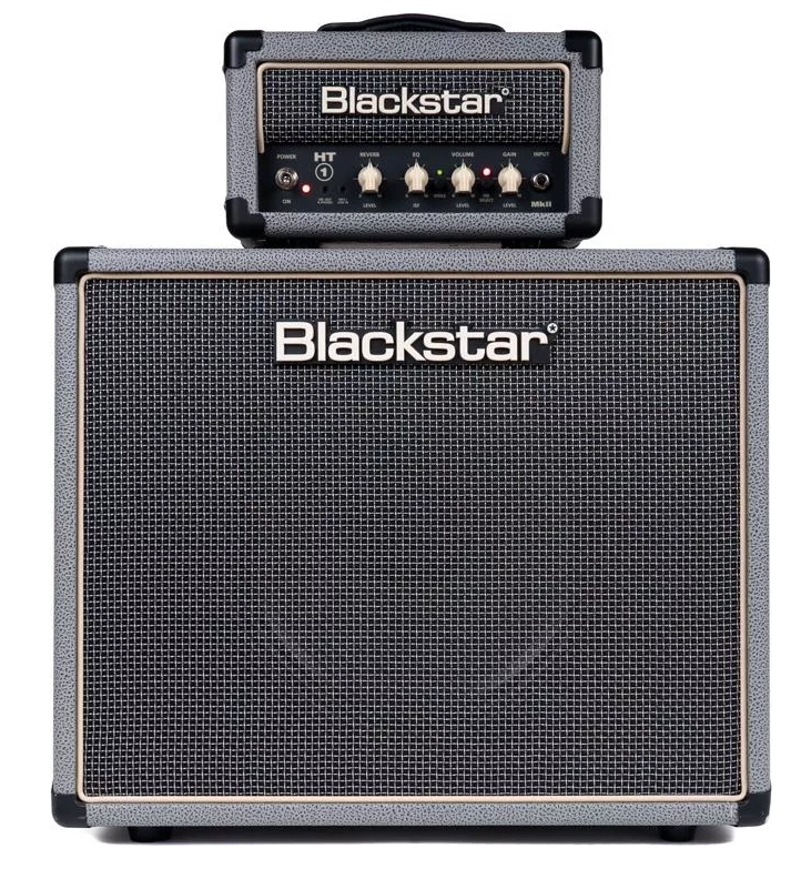 Blackstar HT1R MKII 1W Head with 1 x 12-inch Extension Cabinet - Bronco Grey