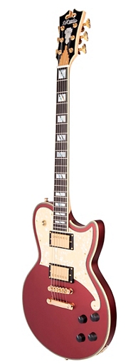 D Angelico Deluxe Series Atlantic Limited0-Edition Solidbody Electric Guitar with USA Seymour Duncan Humbuckers and Stopbar