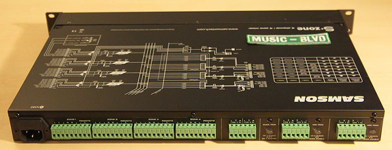 Samson SZONE 4 Channel/4 Zone Stereo Mixer