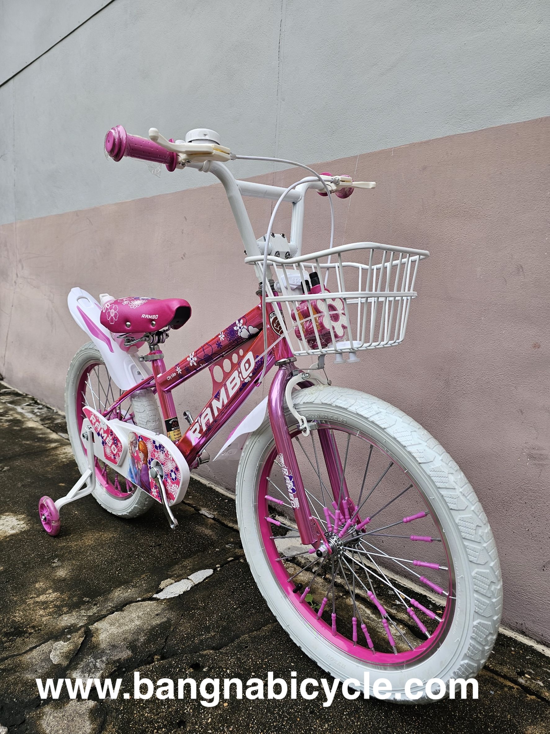 รถเด็กผู้หญิง Rambo Frozen 20 นิ้ว