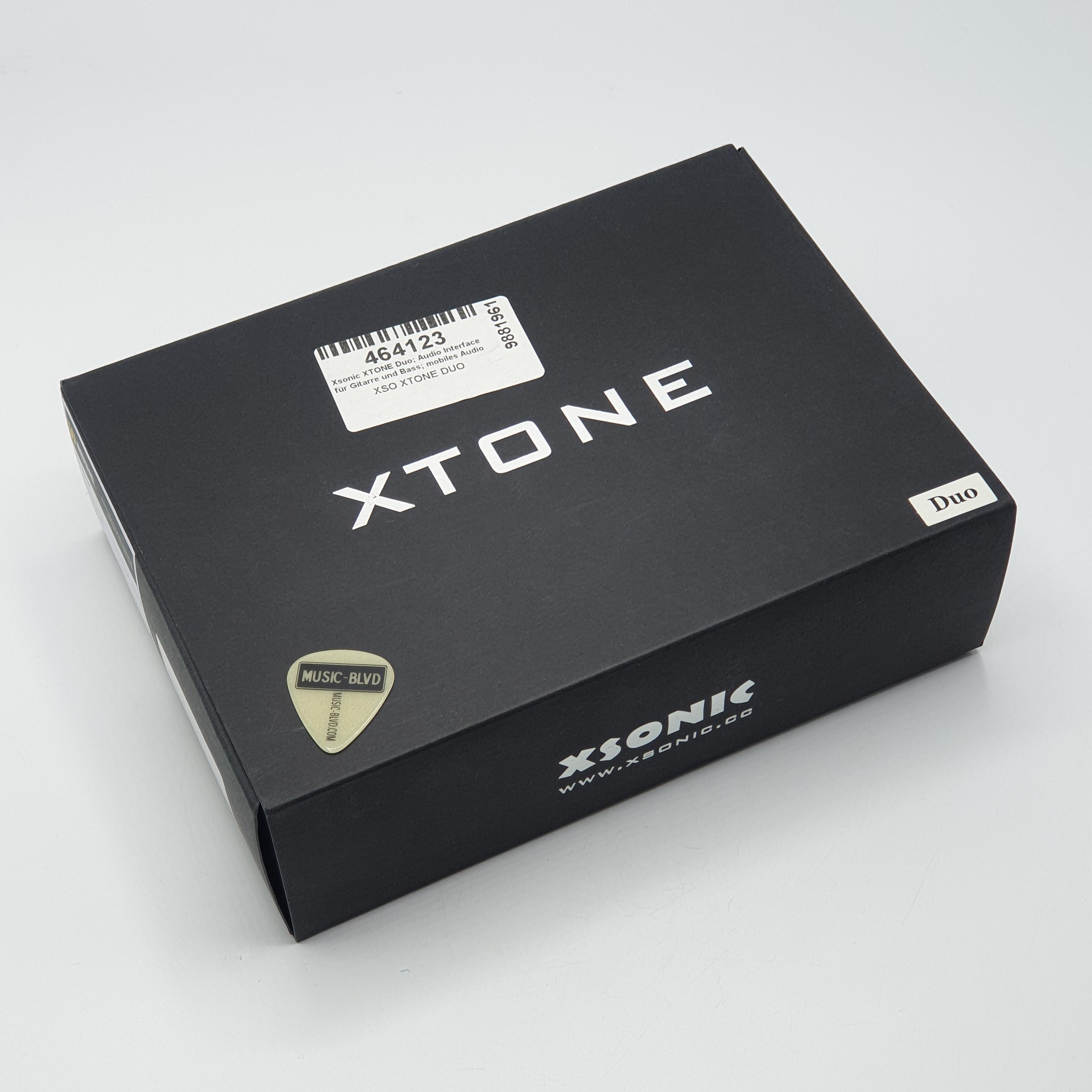 Xsonic Xtone Duo High Performance Mobile/DAW Guitar Interface w/Mic Input