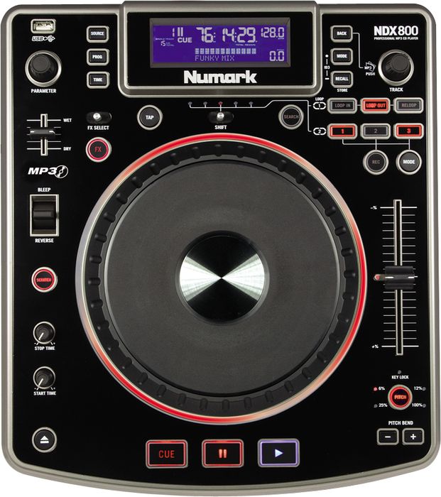 Numark NDX800 Professional MP3/CD/USB Player and Controller