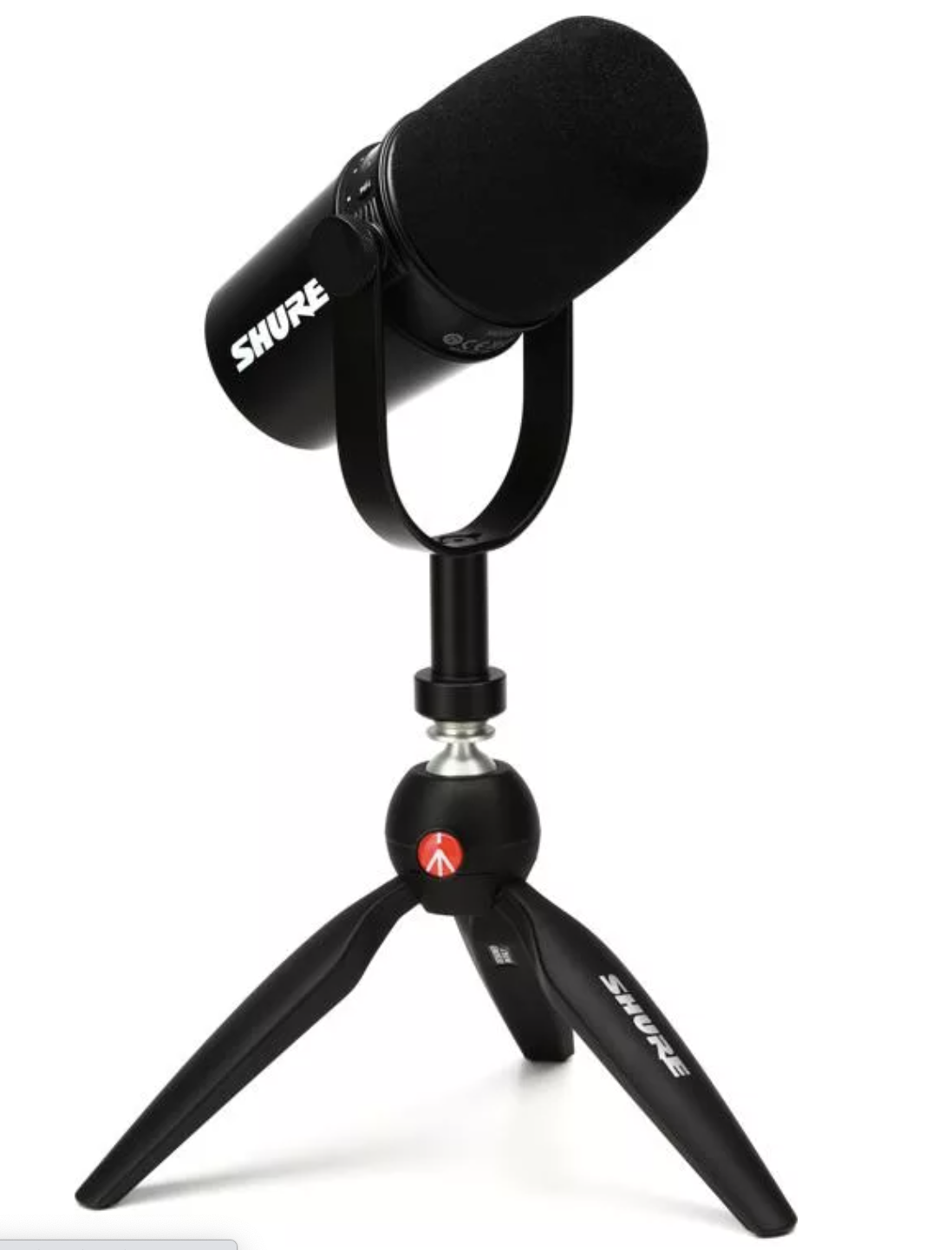 Shure MV7 USB Podcast Microphone and Stand
