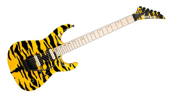 Jackson DK2M Pro Series Dinky Electric Guitar Tiger Yellow