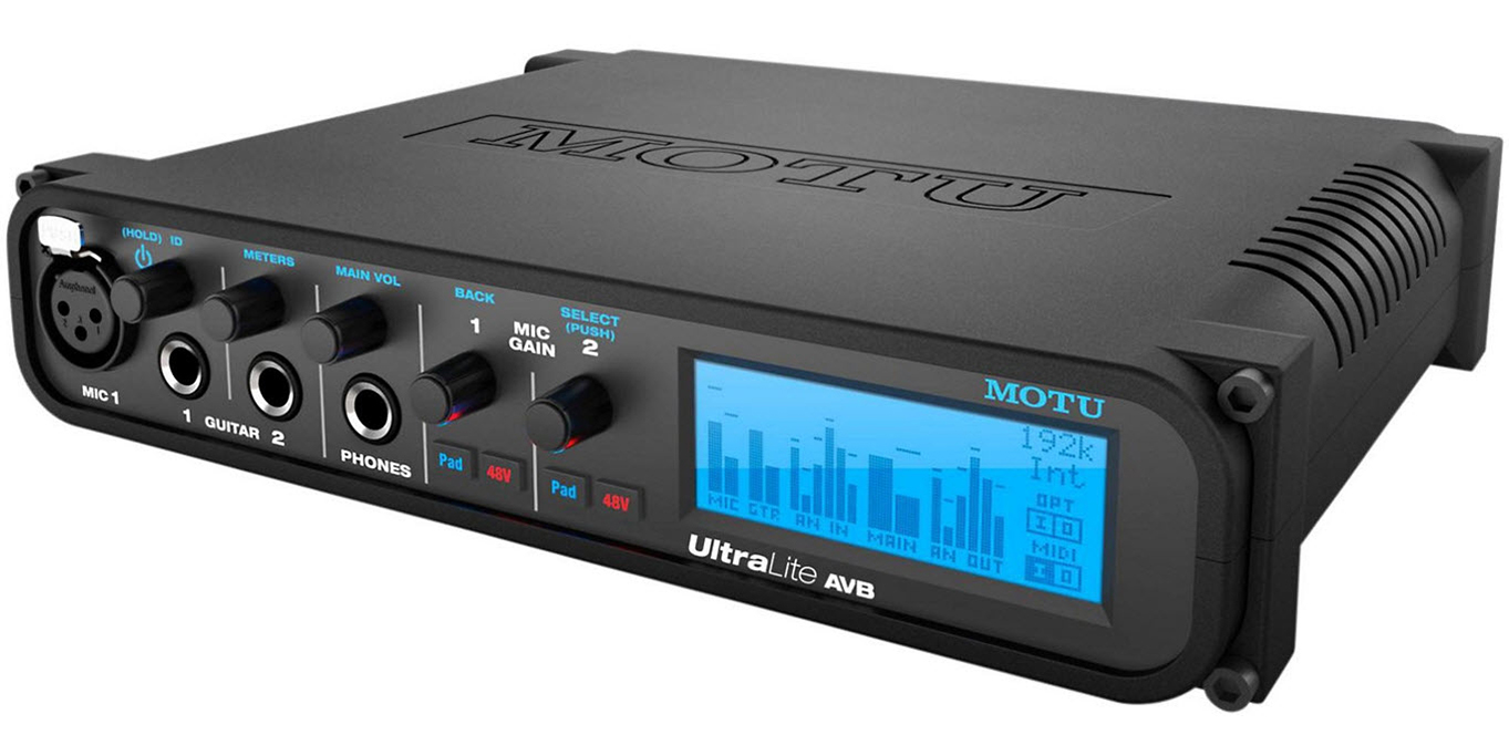 MOTU UltraLite AVB Audio Interface