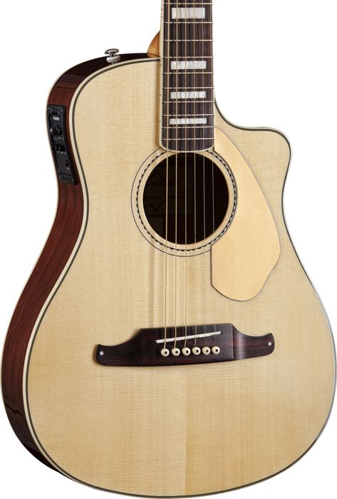 Fender Malibu CE Acoustic-Electric Guitar Natural