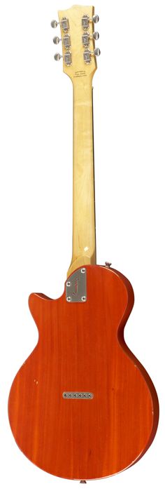 Fano Guitars Alt De Facto SP6 Light Distress Electric Guitar Round-up OrangeGold Plexi Pickguard