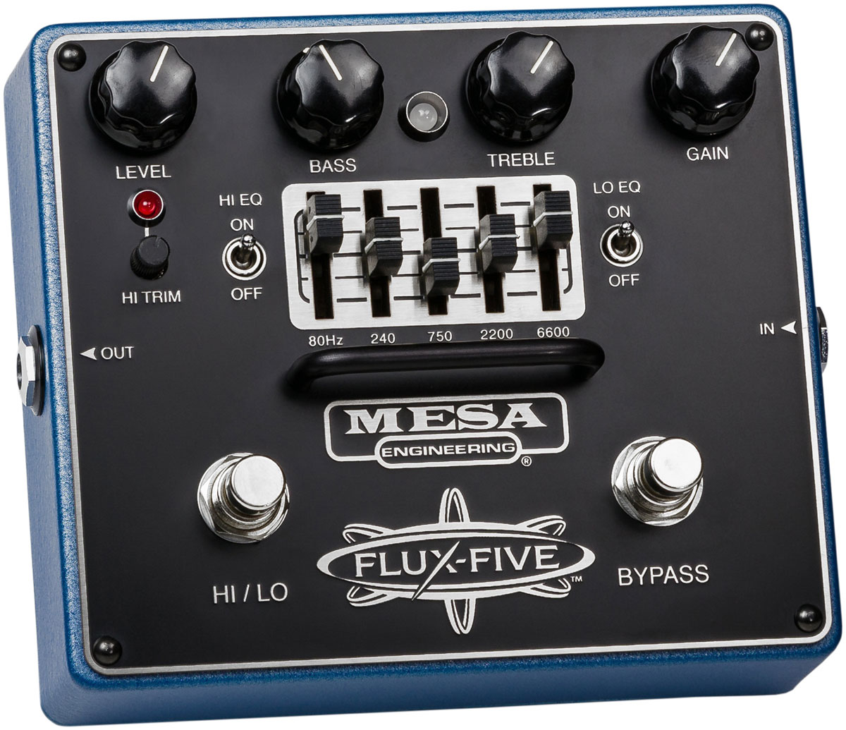 Mesa Boogie Flux-Five Overdrive Pedal with 5-Band EQ