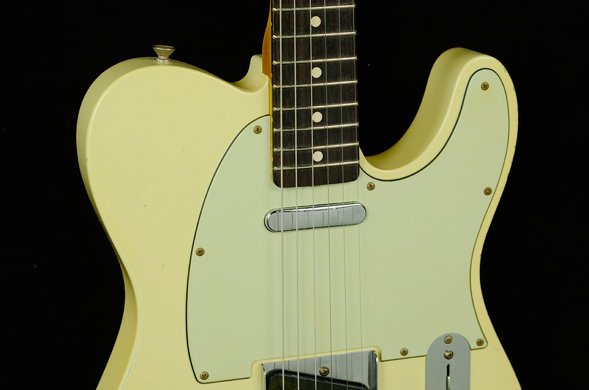 Fender Custom Shop 63 Tele - Faded Vintage White - Relic - R71474