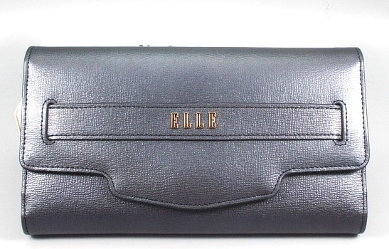 กระเป๋าสตางค์ ELLE กรมเมทาลิก ใหม่ แท้