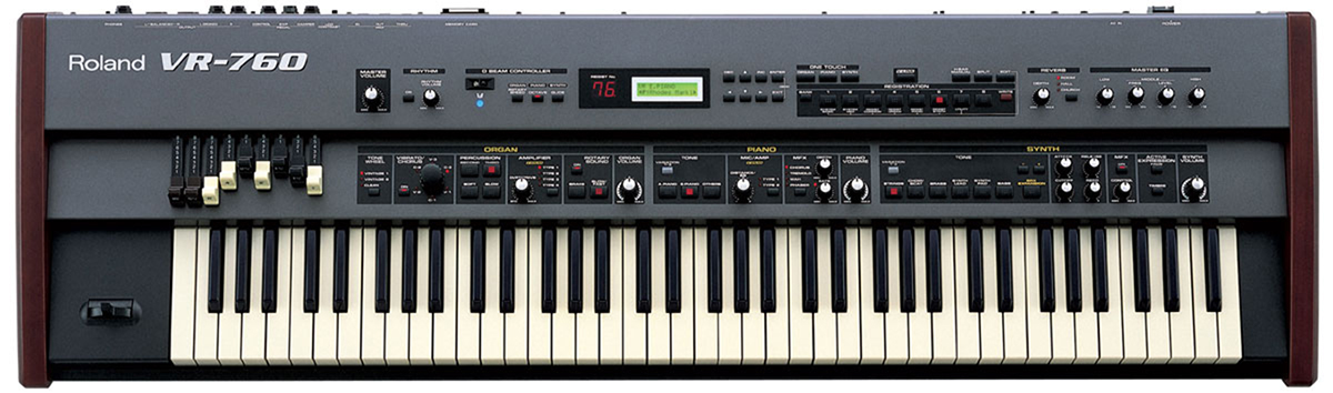 Roland VR-760 Performance Keyboard