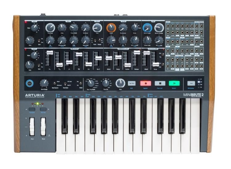 Arturia MiniBrute 2 Semi-modular Analog Synthesizer