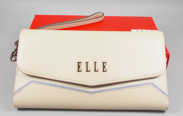 กระเป๋าสตางค์ ELLE ครีม-ฟ้า ใหม่ แท้