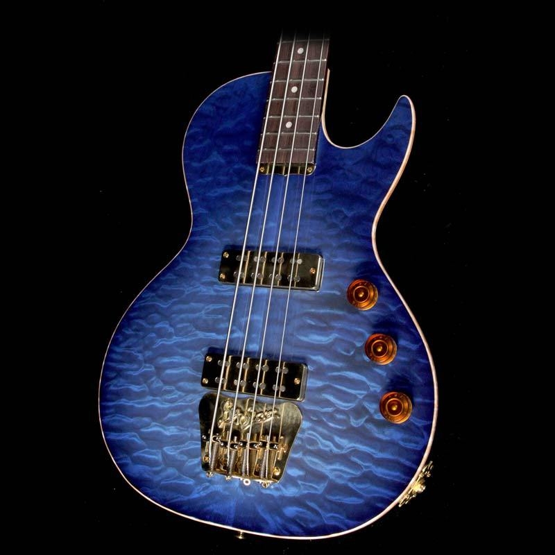 B&G Guitars Big Sister Private Build Electric Bass Guitar - Atlantis Blue