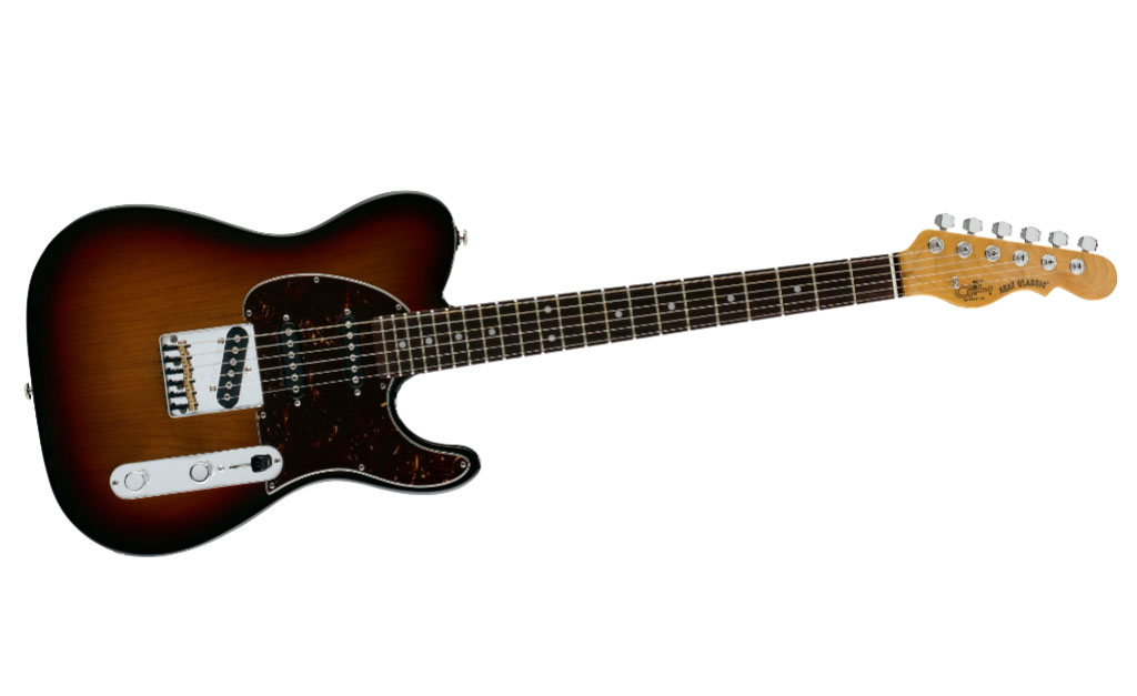 G&L ASAT Classic 'S' Electric Guitar 3-Tone Sunburst