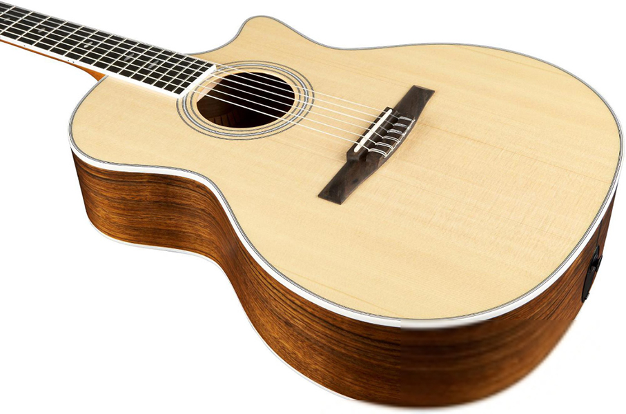 Taylor 414ce-N Ovangkol/Spruce Nylon String Grand Auditorium Acoustic-Electric Guitar