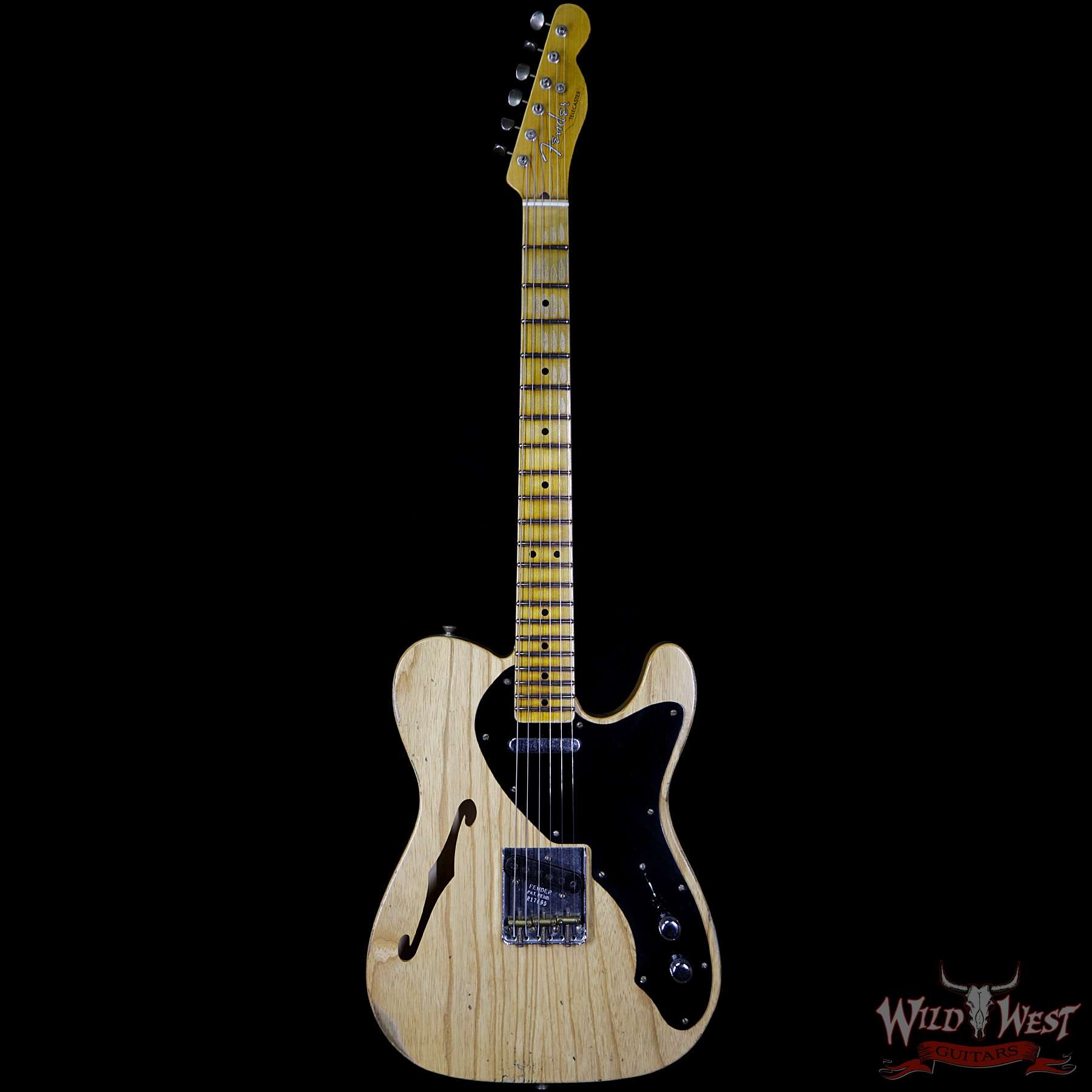 Fender Custom Shop 2018 NAMM Ltd. Blackguard Thinline Telecaster - Relic Aged Natural